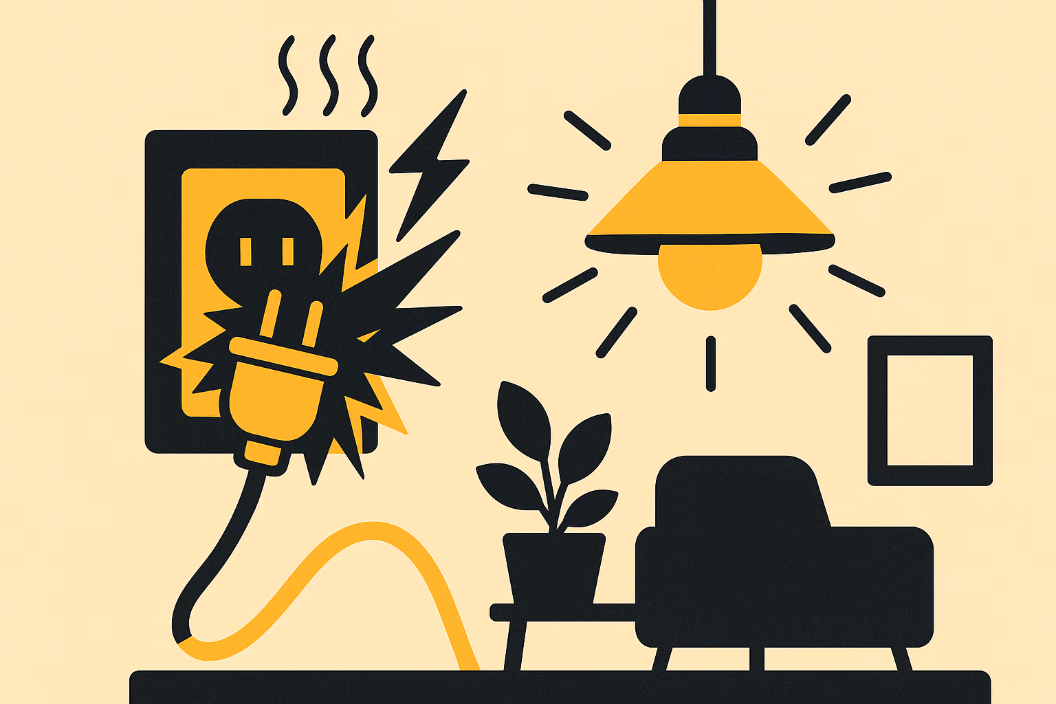 5 sinais de problema elétrico na sua casa